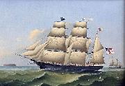 Barque WHITE SEA of Boston unknow artist